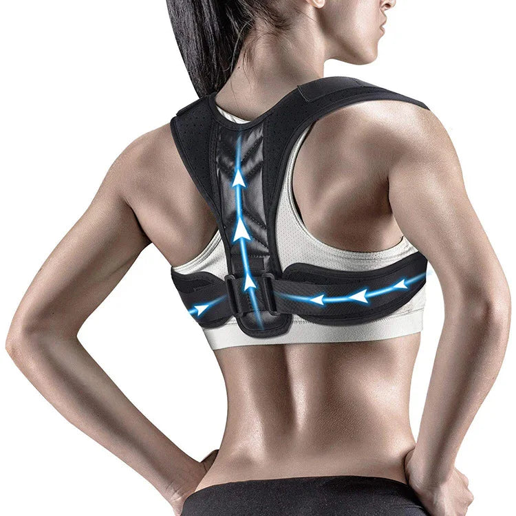 Posture Corrector Unisex Adjustable For Clavicle  Spine Support Belt Reshape Your Body Home Office Sport Upper Back Neck Brace
