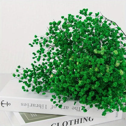 130g Natural Dried Preserved Flowers Babys Breath Home Decoration Natrual Gypsophila Wedding Decor Artificial Flower Photo Props