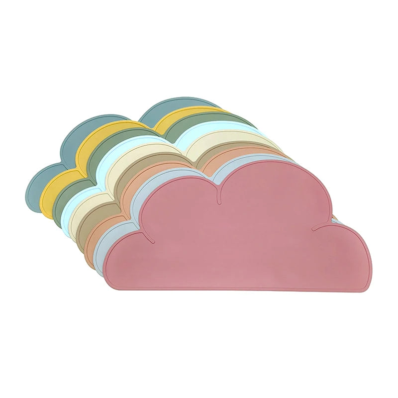 Silicone Pet Feeding Dog Cat Bowl Food Mat Non-Stick Waterproof Pet Food Feeding Pad Puppy Feeder Tray Water Cushion Placemat