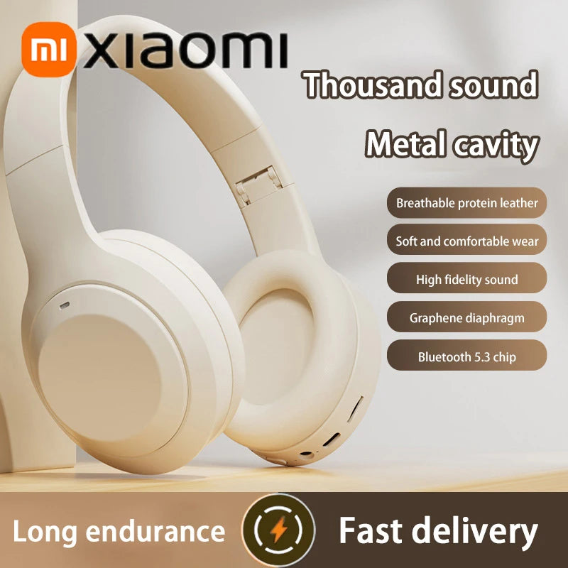 Xiaomi Headset Wireless Blueteeth Headset Long Range Mobile Phone Ipad Listening Hifi Stero Headset Gaming Game Wireless Headset