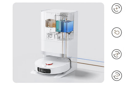 XIAOMI MIJIA OMNI 2 Robot Vacuum Cleaners C102CN Home Robot Vacuum Cleaners and Mop Combo APP Control Self Cleaning Empty Dock