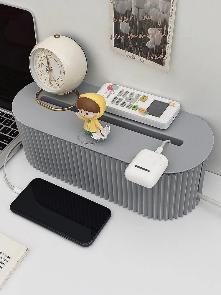 Household Socket Board Organizer Box, Multi-Functional Cable Management Box, Data Cable, Multi-Purpose Organizer And Finishing