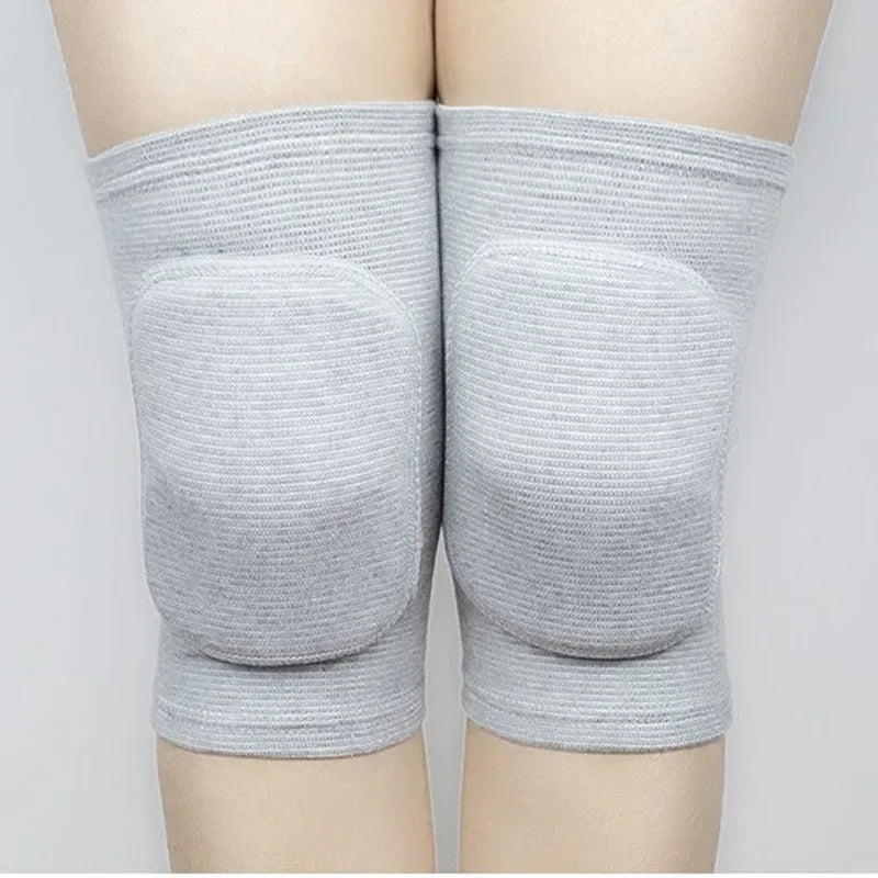 2 Pcs Sports Knee Pads Compression Dancing Knee Protector Support Thickened Sponge Volleyball Yoga Crossift Knee Brace Adult Kid