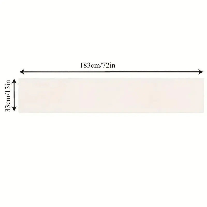 Blue Tulip Table Runner for Dining Table Kitchen Decor Anti-stain Dining Table Tablecloth Rectangular Dining Table Runner