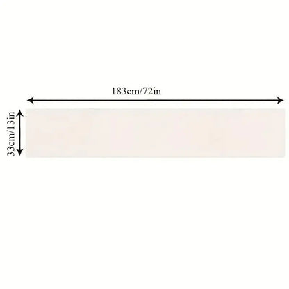 Blue Tulip Table Runner for Dining Table Kitchen Decor Anti-stain Dining Table Tablecloth Rectangular Dining Table Runner