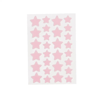 Black Star-Shaped Acne Stickers, Invisible Hydrocolloid Pimple Patches, Blemish Spot Cover Treatment,Skin Care Tool