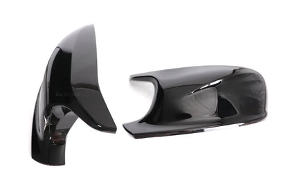 M Style Look Rearview Mirror Cover Cap Carbon Fiber Look Black for BMW  X3 F25 X1 E84 Pre-LCI 2010 2011 2012 2013 Case