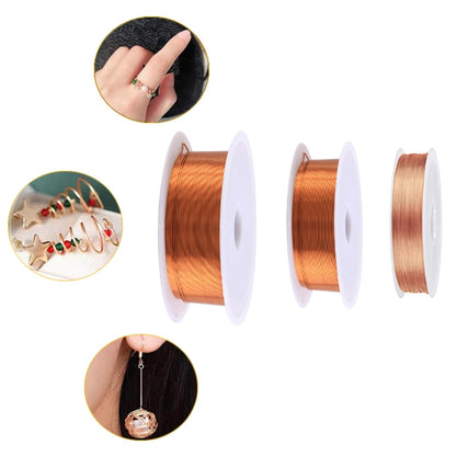 1coils/3 coils copper wire 0.04-0.31mm cable copper wire electromagnetic wire enameled copper winding wire copper paint wire