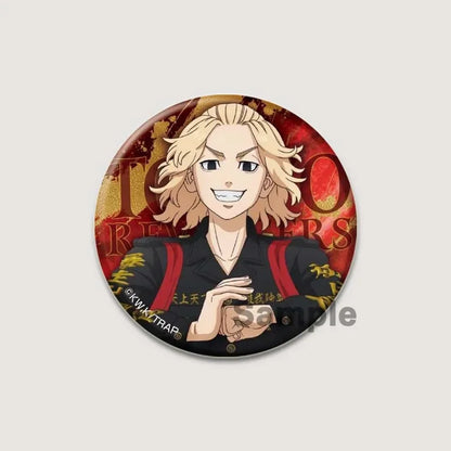 Fashion Accessories Anime Tokyo Revengers Brooches Backpack Clothes Accessories Decor Lapel Pin Badge for Fan's Collection Gift