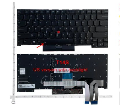 US Laptop Keyboard For LENOVO Thinkpad L14 L15/T14 P14S Gen1/2/T15 P15S/E15 Gen 2 R15 / T14S Gen1/E14 R14 S3 GEN2 T15/T15 Gen1/2