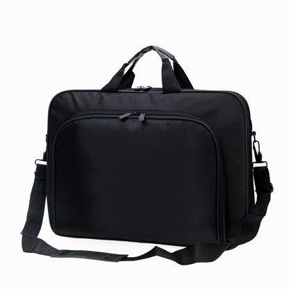 15.6 Inch 17 In Laptop Bag Business Portable Nylon Computer Handbags Laptop Shoulder Handbag Zipper Shoulder Simple Style