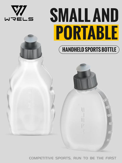 WRELS Handheld Hydration Sports Water Bottles BPA-Free Water Bottles for the Running Hydration Belt for Marathon Hiking Cycling