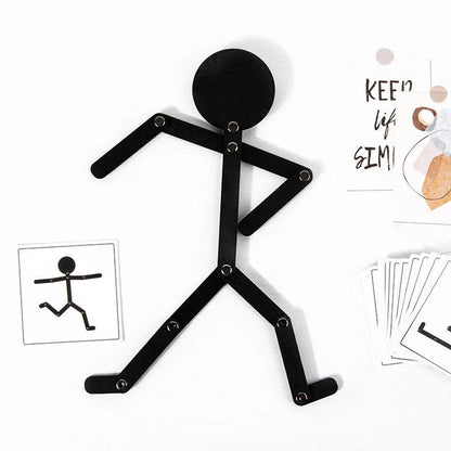 Montessori Material DIY Puzzle Toys Boards Educational Game Early Learning Toy For Children Preschool Fine Motor Training