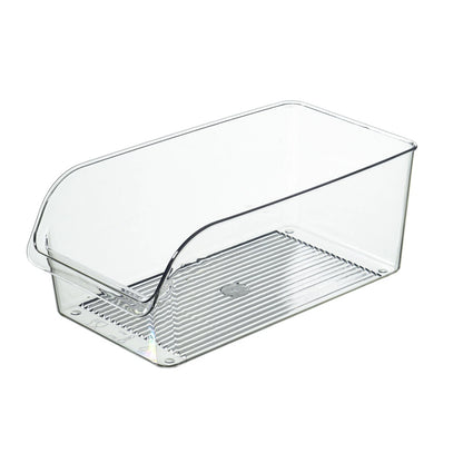 Clear Refrigerator Bins for Organized Pantry Storage Versatile And Durable Fridge Can Organizer And Food Storage Box