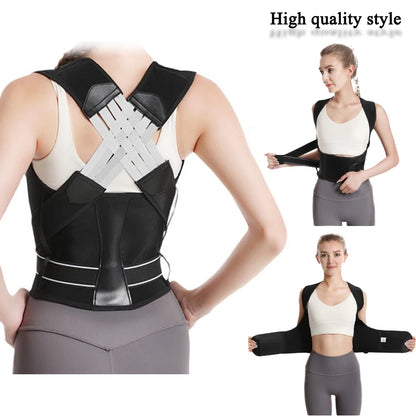Dropshipping Back Posture Corrector Brace for Women breathable Back Posture Correction back support belt shoulder students kid