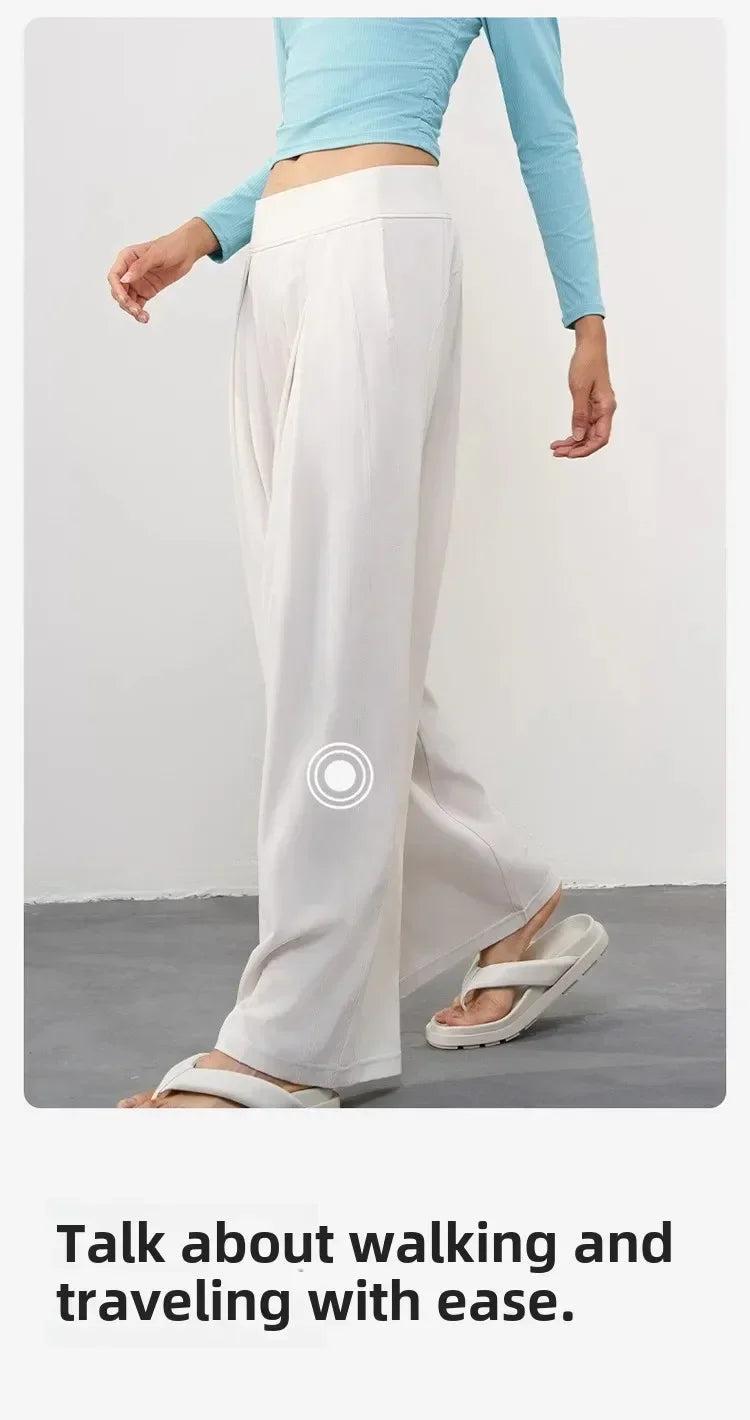 Yoga Pants Women Summer Casual Pants Loose Breathable Sports Running Fitness Pants