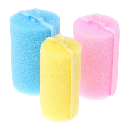 6-14pcs Soft Magic Sponge 6 Sizes Foam Hair Rollers DIY Hairdressing Tool Kit Women Styling Not Hurt Hair Heatless Curlers