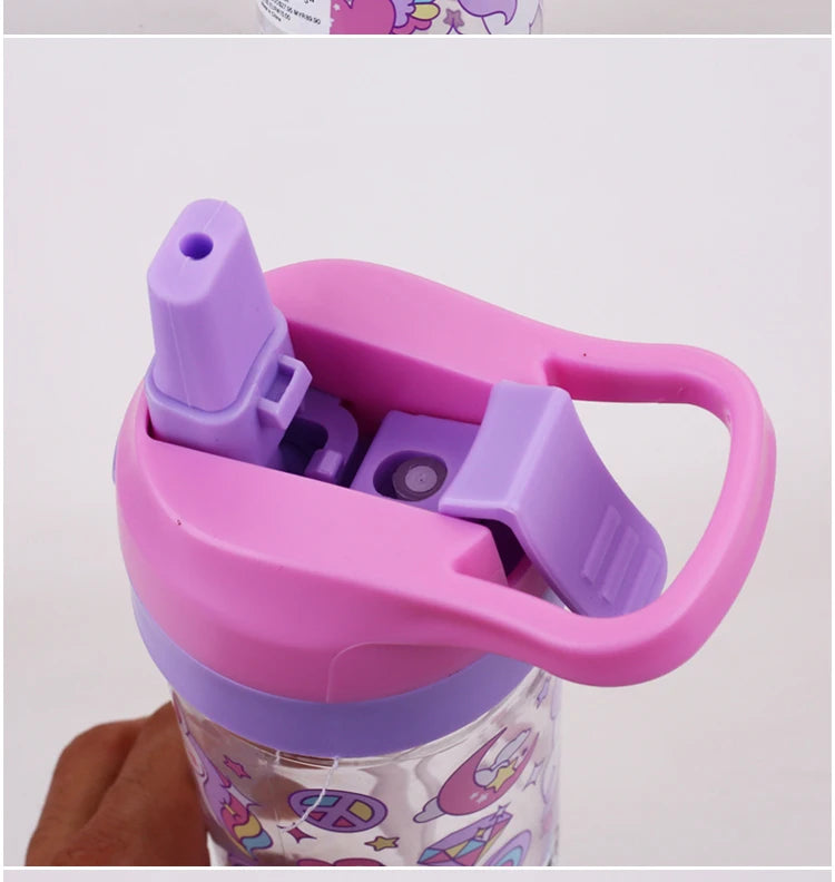 Australian Smiggle Backpack Pink And White Unicorn Student Stationery Backpack Lunch Bag Water Cup Student Gift