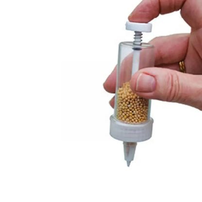 1pc Handheld Seed Dispenser, Mini Manual Seeder Tool for Garden Planting, Flower Pot & Garden Bed Essential Gardening Supplies