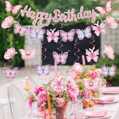 Butterfly Party Snack Tray Butterfly Birthday Party Decoration Kids Girls Birthday Party Supplies Baby Shower Party Decoration