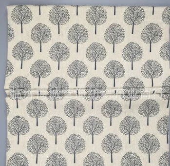 cotton and linen fabric printed dots cotton  fabric  DIY sofa curtain tablecloth home decor cotton fabric