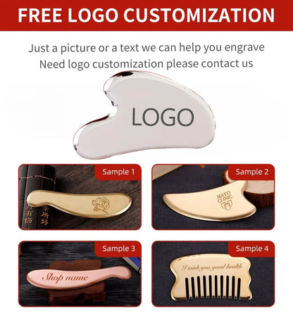 Metal Face Massage Stick Anti Wrinkle Eye Cream Applicator Mask Mixing Spatulas Scoop Eyes Massage Beauty Bar Facial Care Tool