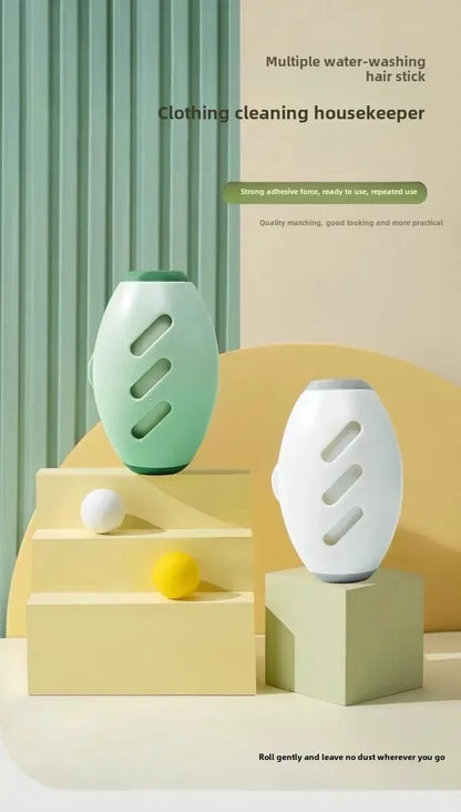 1pc Time-Saver Reusable Washable Lint Roller Strong Adhesive Hair Sticking Machine for Clothes Pets & Furniture Cleaning