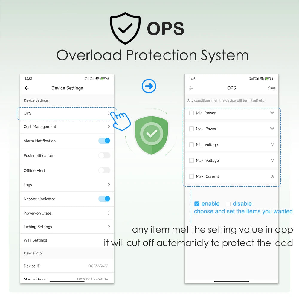 eWeLink Smart Switch with Power energy Monitoring Timer Switch App Monitoring Current  Voltage Consumption