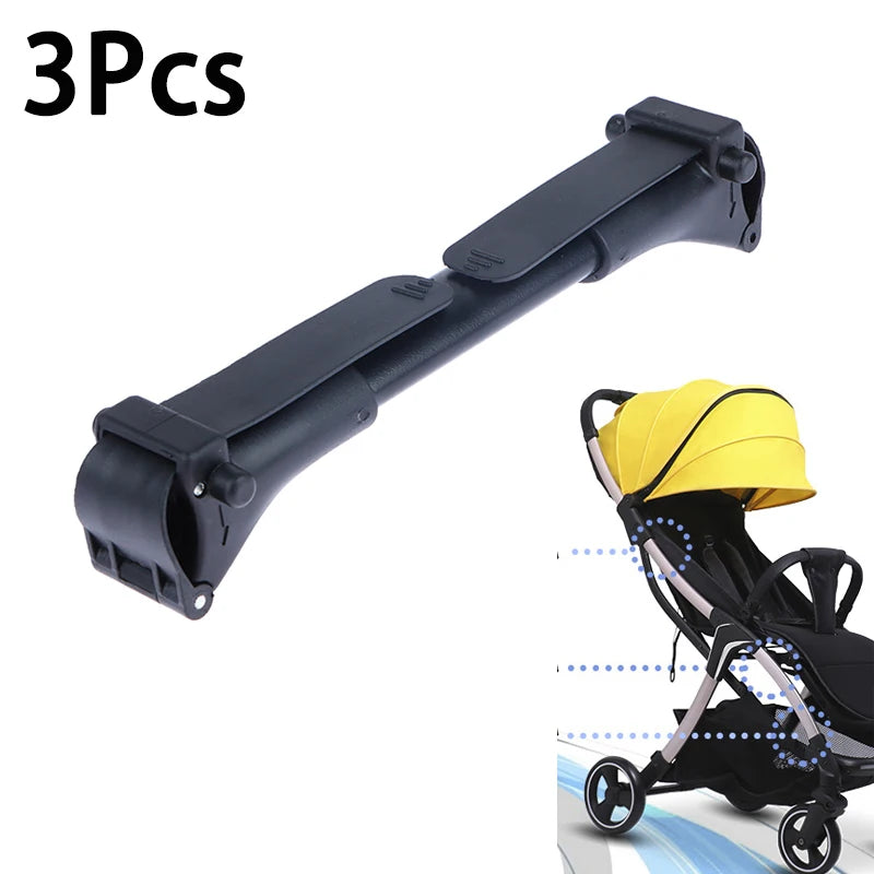 3Pcs Twin Baby Stroller Connector Universal Joints Triplets Quadruplets Infant Cart Secure Straps Adjustable Linker Hook Safety