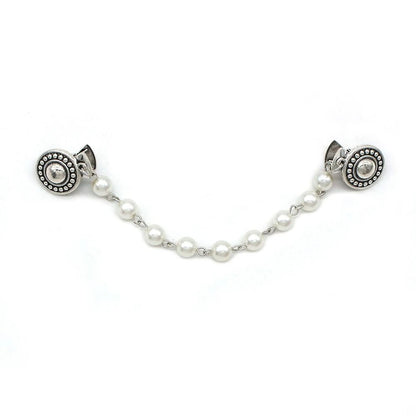 Clothing Accessories Retro Suit Brooch Grace Korean Gentleman Tassel Brooch Trend Fashion Suit Shirt Collar Chain For Men