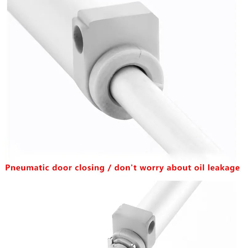 Sliding Door Buffer Automatic Door Closer Aluminum Alloy Wooden Door Screen Window Door Pneumatic Household Door Closer 80kg