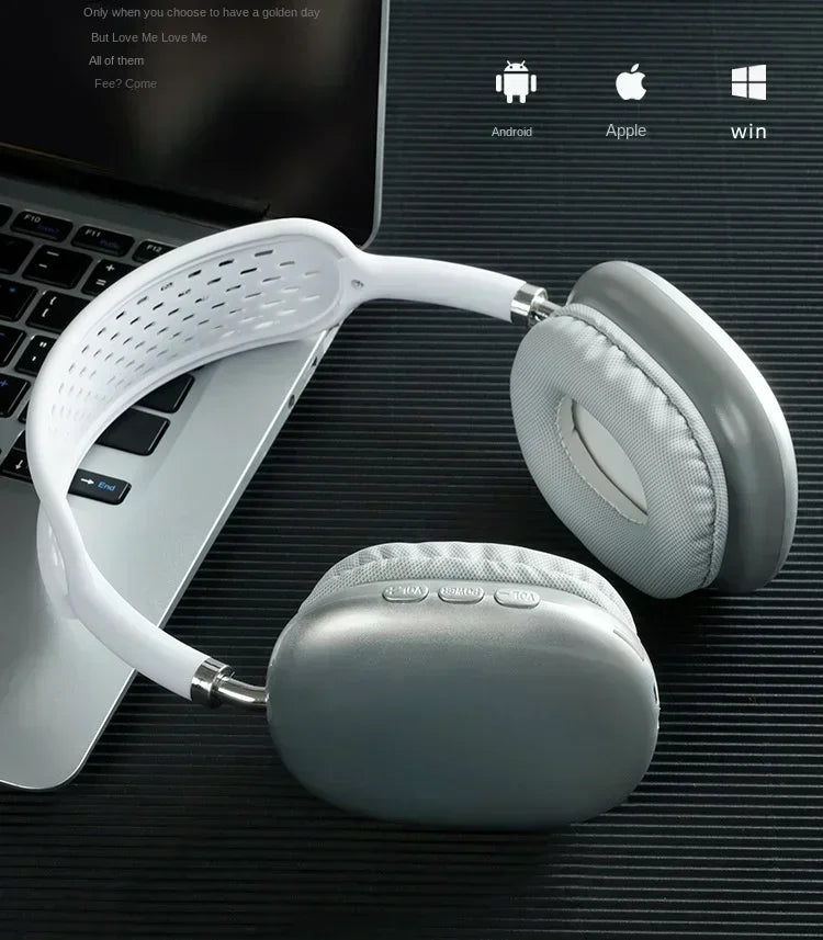 Latest Trend P9 Wireless Bluetooth Headset with Microphone Noise Cancelling Headset Stereo Headset Sports Gaming Headset