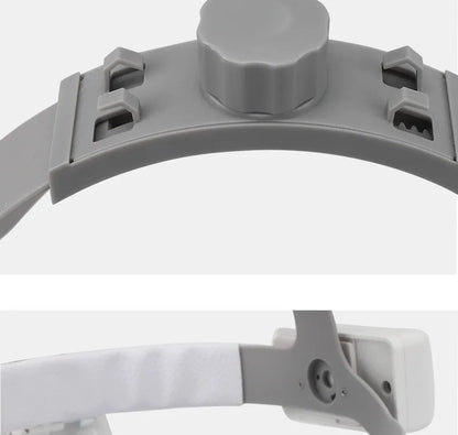 2.5X/3.5X  Dental LED Light Lamp Binocular Loupes Brightness Spot Adjustable Dental Lab 5W Headlamp For Surgical Headlight