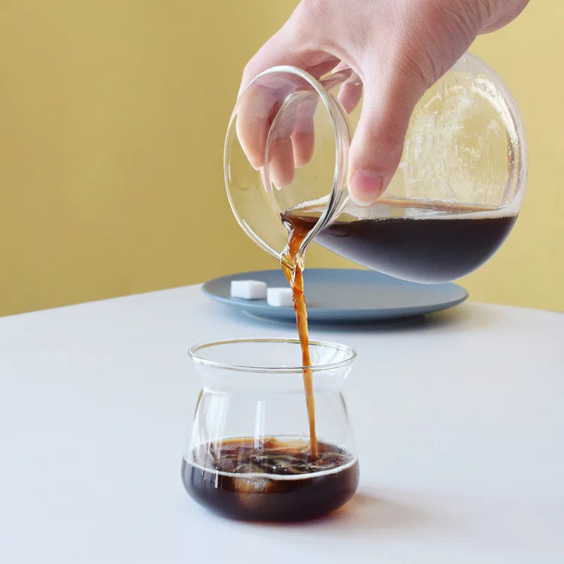 NEW 520ml Glass Coffee Pot,Coffee Carafe,200ml 275ml Coffee Server for Pour Over Coffee Maker Drip Coffee Set