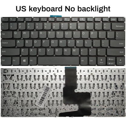 US/Spanish/Latin laptop keyboard For Lenovo ideapad 1-14IGL05 -14ADA05 -14AST-05 V14-ADA V14-ARE V14-IGL V14-IIL V14-IKB V14-IWL