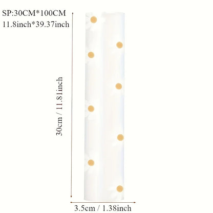 1 Roll Daisy Flower Drawer Shelf Liner for Cabinets Non-Adhesive Drawer Liner Non-Slip Refrigerator Liner Waterproof Fridge Pad