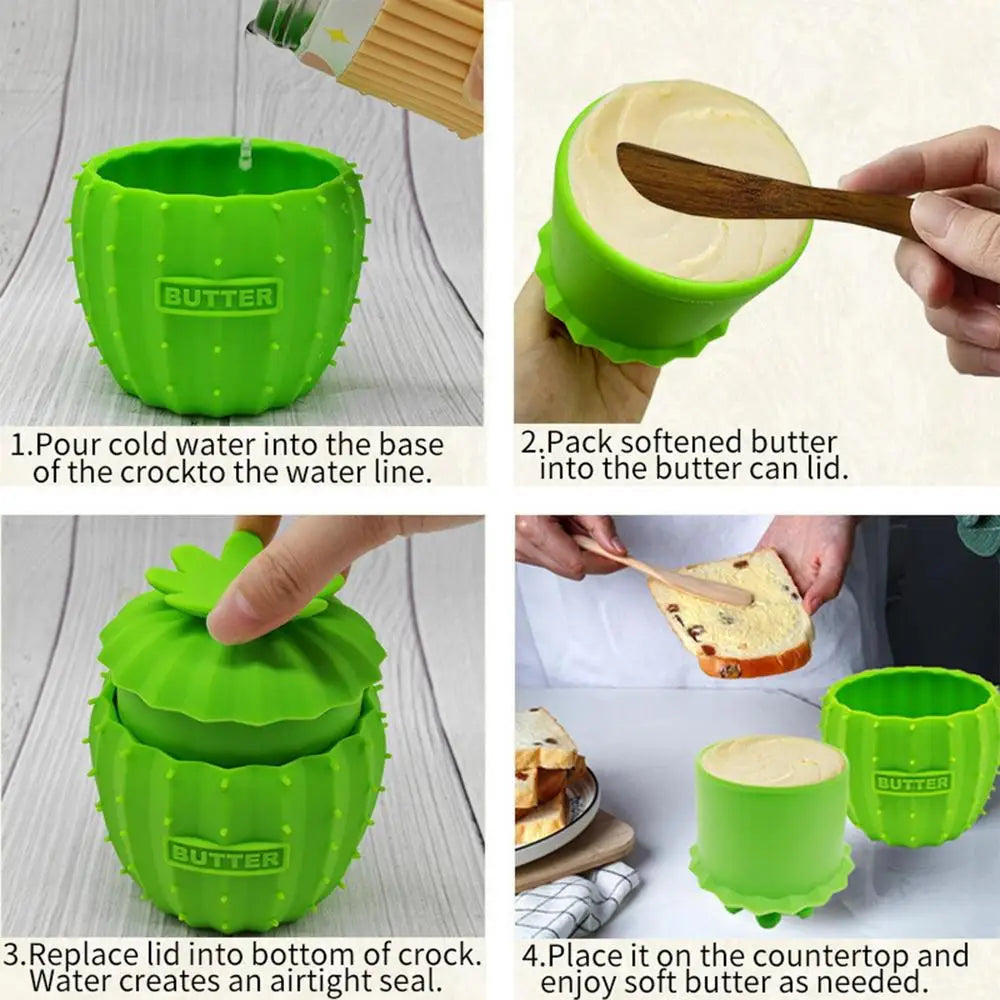 Butter Crock Butter Crock With Lid Butter Keeper Covered Butter Dish Butter Holder Butter Container For Kitchen Home Decor Men