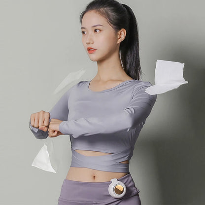 Usb Rechargeable Handheld Fan Portable Electric Fan Adjustable Wind Direction Clipped Onto Clothes Fan Summer Electric Fan