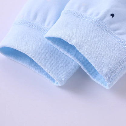 Baby Boy Outfits Spring Autumn Long Sleeve Tops + Pants Two Pieces Newborn Clothes Hospital 0-6 Months Girl Sets