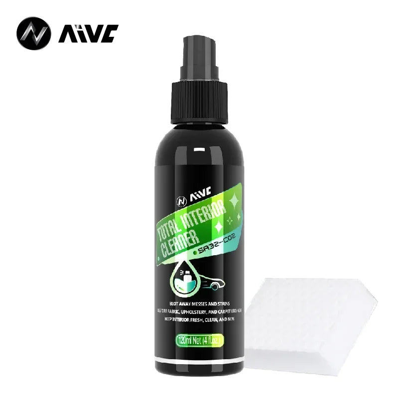 Car Total Interior Cleaner Agent Ceiling Cleaner Leather Flannel Woven Fabric Water free Multipurpose  Auto Dash Cleaning Tool