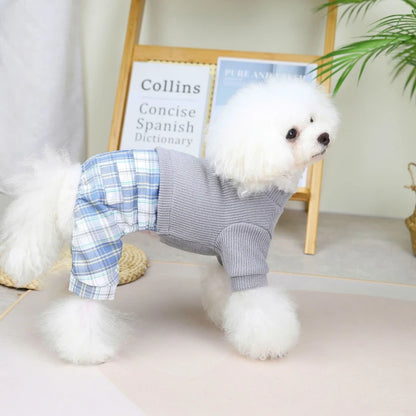 Couple Dog Clothes Jumpsuit Dress Winter Pet Clothing Boy Girl Dog Costume Apparel Puppy Skirt Pants Yorkie Pomeranian Apparel