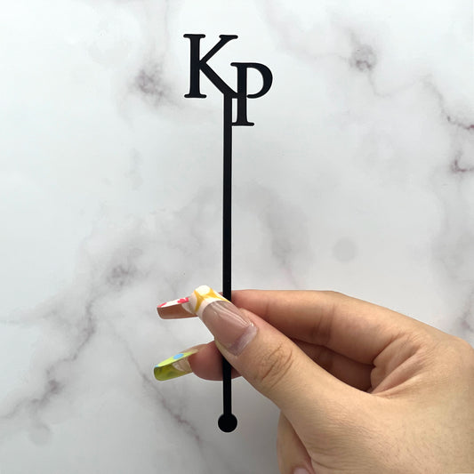 Personalized Wedding Cocktail Stirrers Baptism Cocktail Swizzle Sticks Table Decor Customized Acrylic Party Drink Stirrers