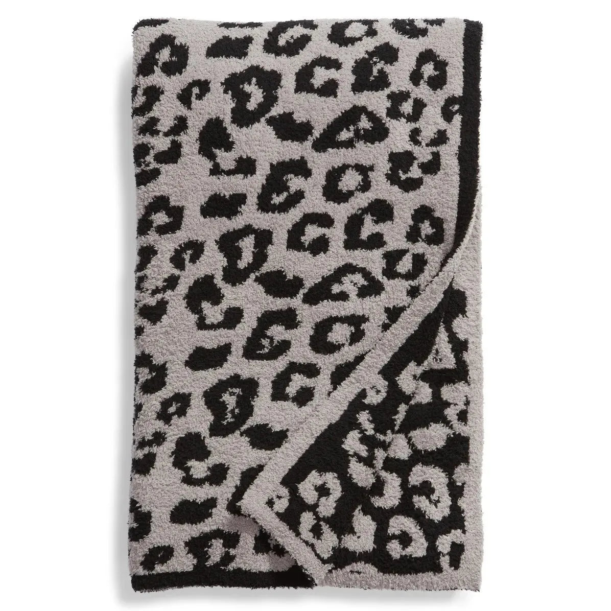 Super Soft Leopard Print Blanket, Warn Knitted Fleece Blanket, Sofa Nap Lightweight Blanket