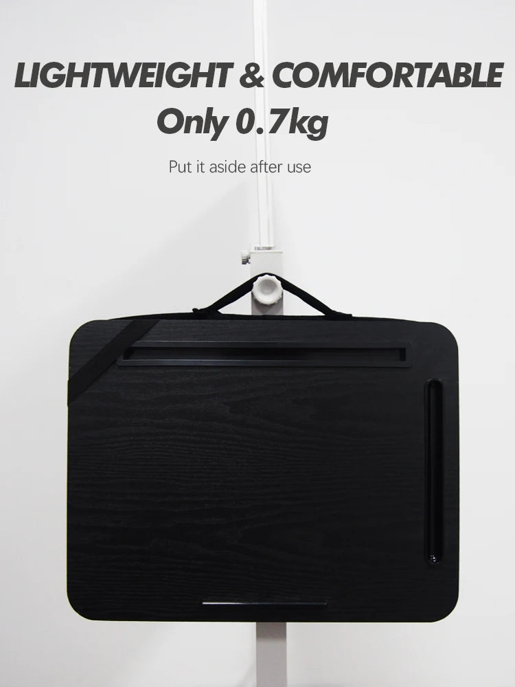 Laptop Desk Lazy Person Laptop Desk Portable With Handheld Ipad Slot Phone Slot Suitable For Bed Sofa Car