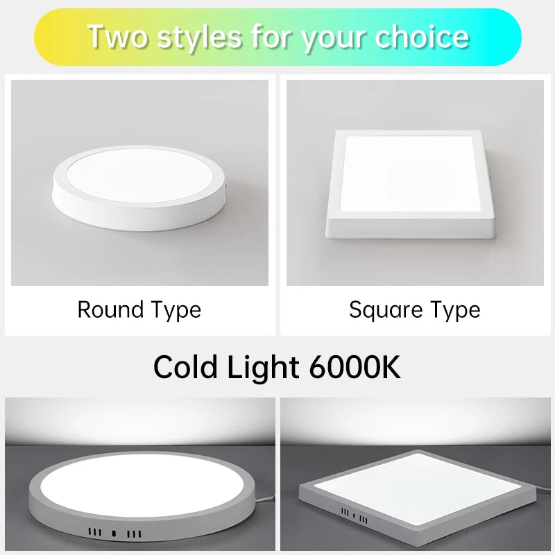 Led Ceiling Lamp Modern Ceiling Chandelier 220V Led Panel Lighting Fixture For Bedroom Kitchen Home Ultra Thin Ceiling Lights