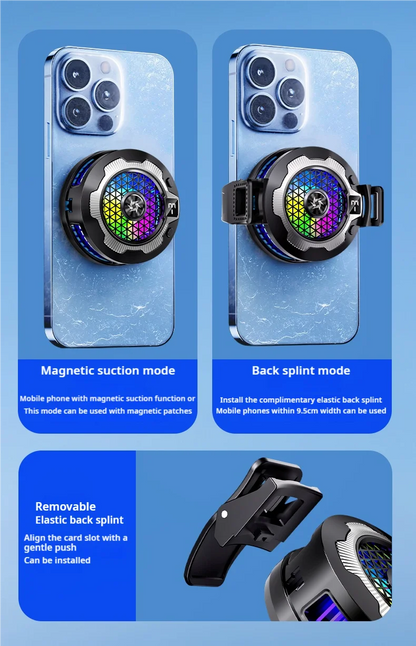 SL15 New Mobile Phone Radiator for Mobile Phone Phablet Fan Semiconductor Mobile Phone Cooler Gaming Cooler Mobile Phone