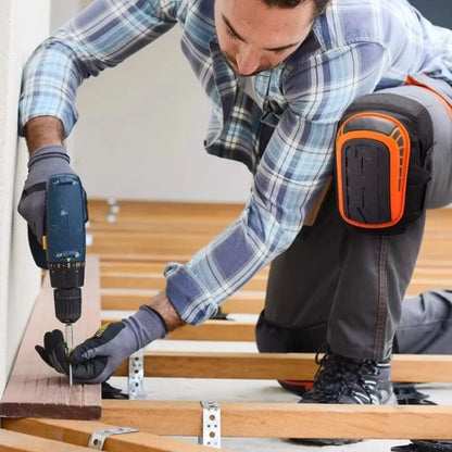 Professional Heavy Duty EVA Foam Padding Knee Pads with Comfortable Gel Cushion and Adjustable Straps for Working, Gardning