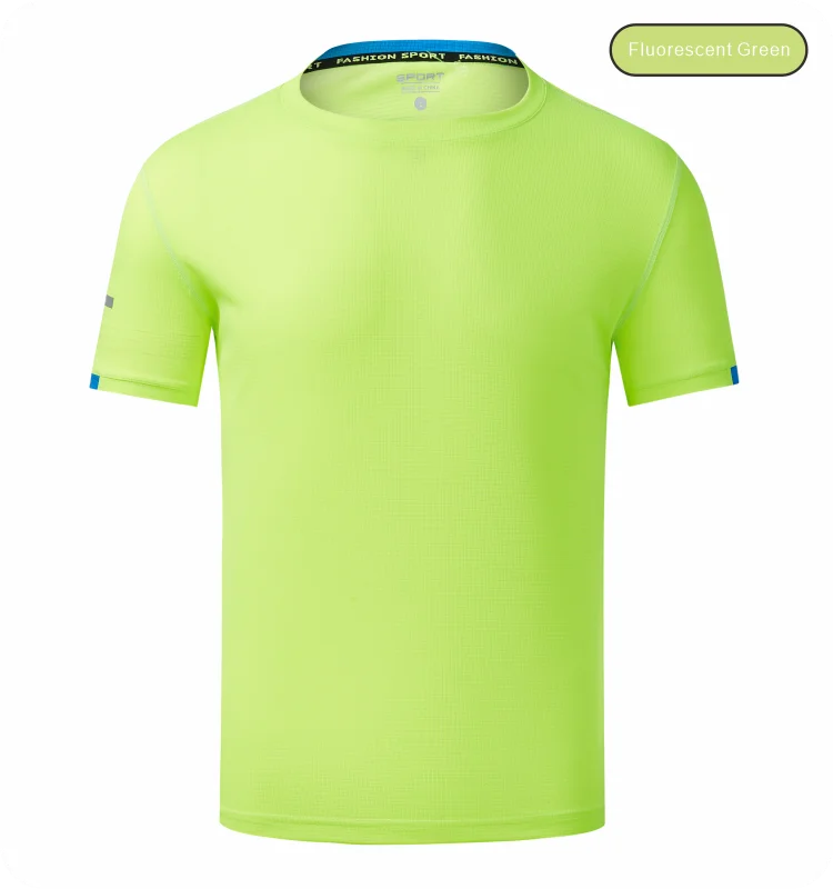 Sports Quick Drying Logo Customized T-shirt with Cool and Breathable Group Embroidery Brand Printing DIY