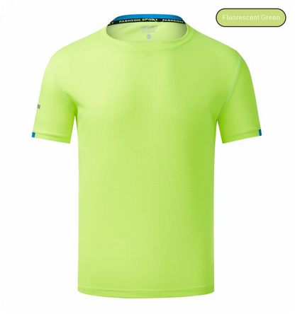 Sports Quick Drying Logo Customized T-shirt with Cool and Breathable Group Embroidery Brand Printing DIY