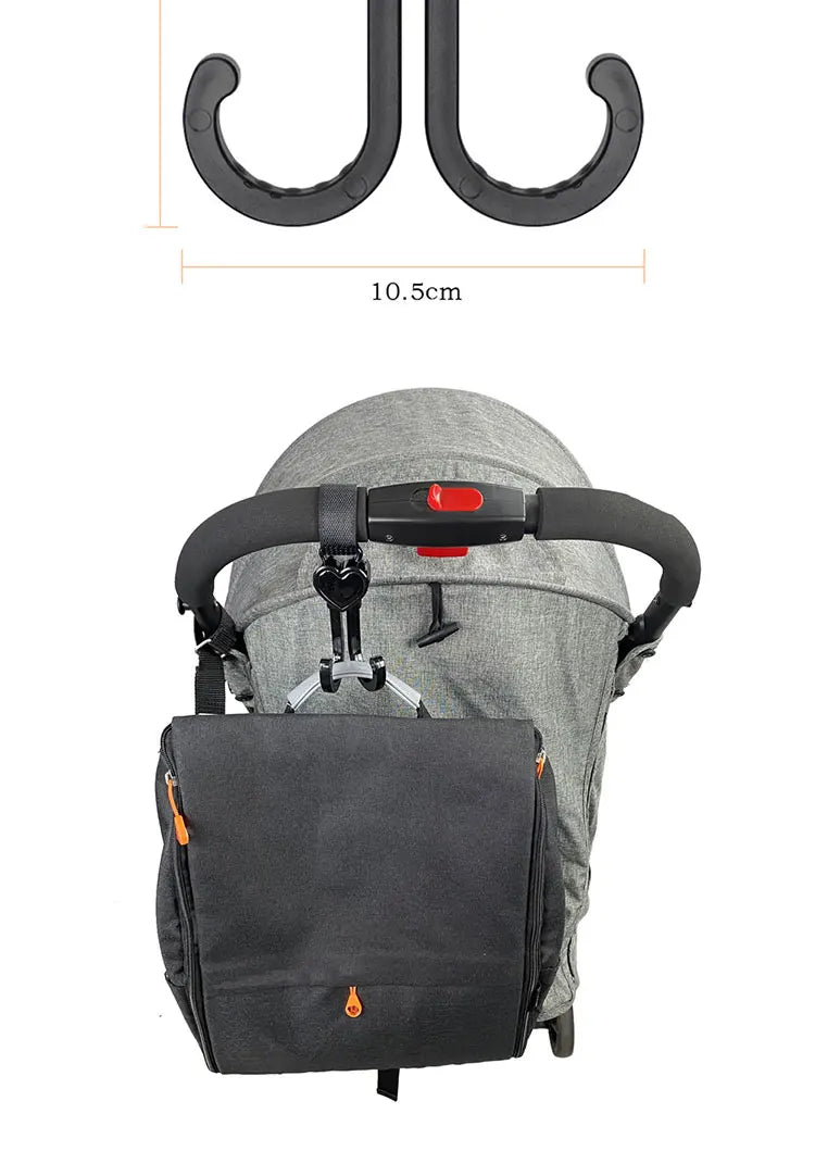 2PCS Stroller Hook Multi Purpose Baby Stroller Hook Multi Purpose Shopping For babyzen yoyo Pram Hook Baby Stroller Accessories